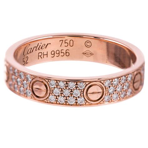 cartier rose gold jewellery